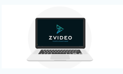 A digital interface showing Zvideo platform with diverse video.