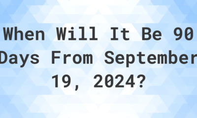 90 Days from 9/19/24: Plan, Prepare, Succeed